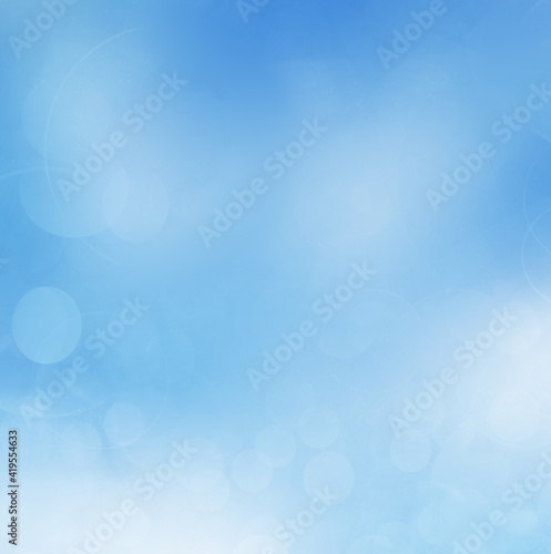 Abstract blue sky as elegant background