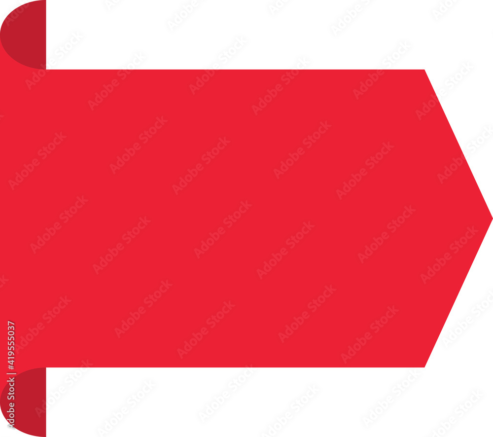 Red badge, label or sticker. Red badge, label or sticker.