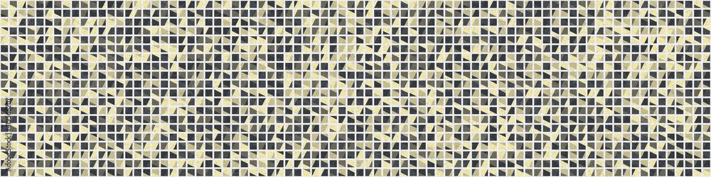 Fototapeta premium Abstract Geometric Pattern generative computational art illustration