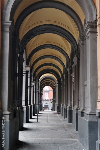 Napoli - Porticato della Galleria Principe di Napoli