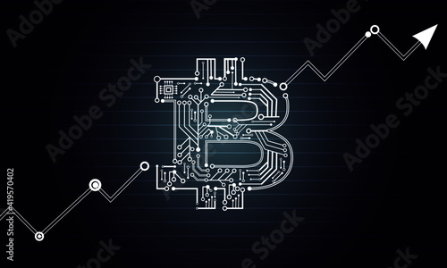 Bitcoin Symbol stock chart