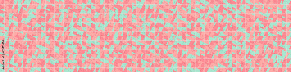 Fototapeta premium Abstract Geometric Pattern generative computational art illustration