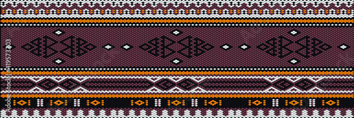  Ornament  is made in bright, juicy, perfectly matching colors. Ornament, mosaic, ethnic, folk pattern.