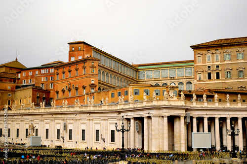 Piazza San Pietro, Città del Vaticano, Gian Lorenzo Bernini - St. Peter's square, Vatican city, Rome, Italy