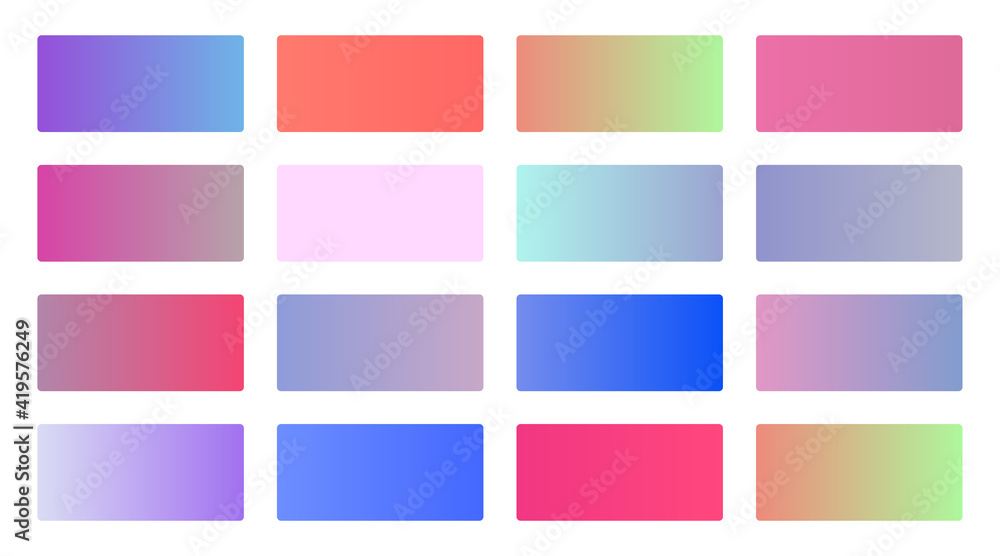 soft gradients swatches background set soft gradients swatches background set