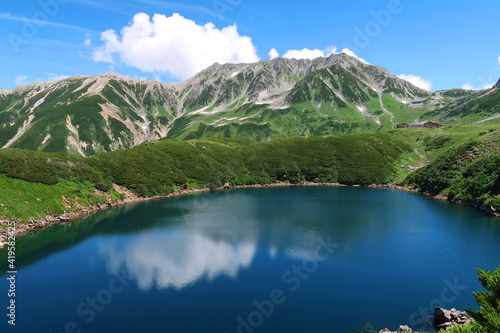 夏の立山（ミクリガ池）