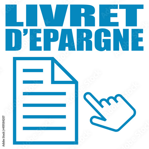 Logo livret d'épargne.