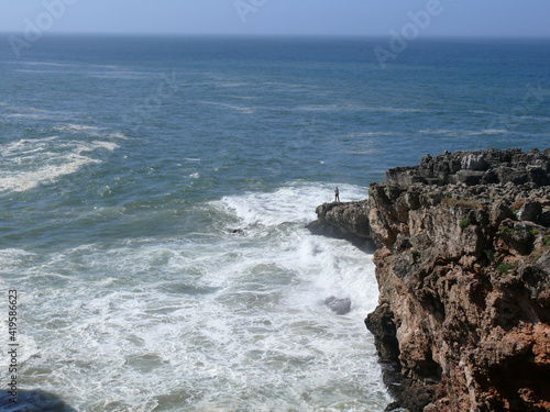 Vue du Cap da Roca au Portugal photo