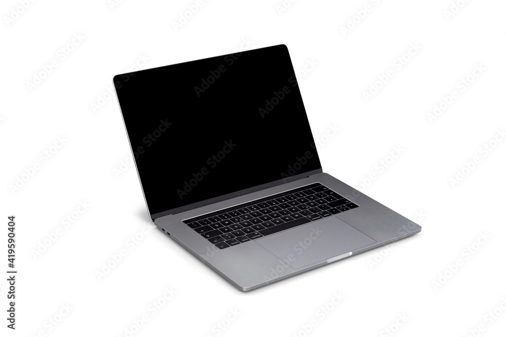 laptop isolated on white background laptop isolated on white background