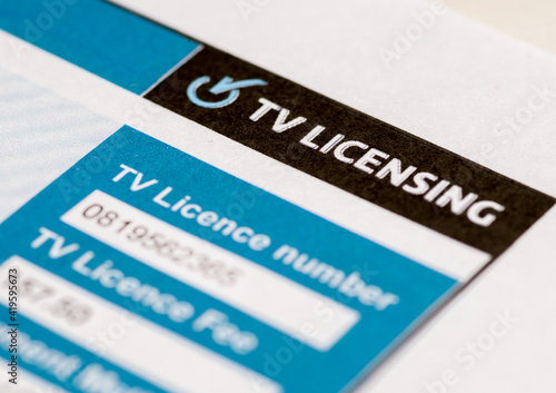 Fotografie a television licence