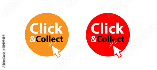 Click and Collect Button