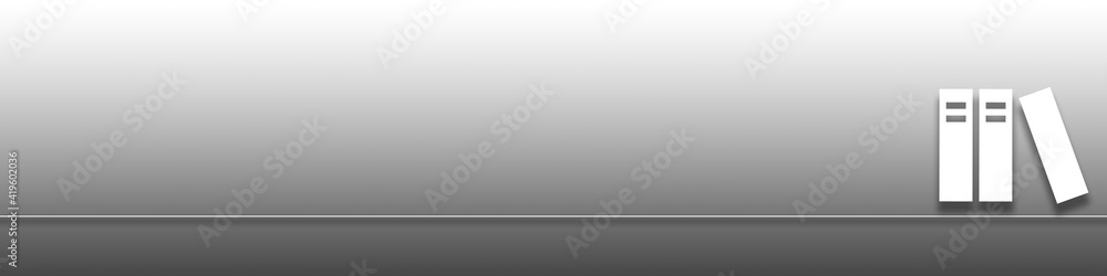 Symbole mehrerer Aktenordner auf einem grauen Hintergrund Symbole mehrerer Aktenordner auf einem grauen Hintergrund