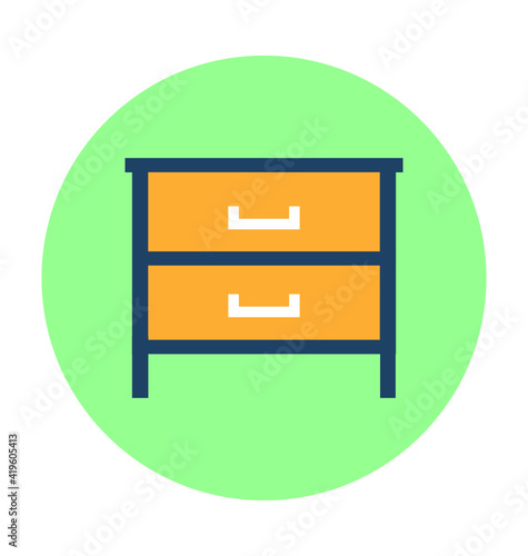 Drawers Vector Icon