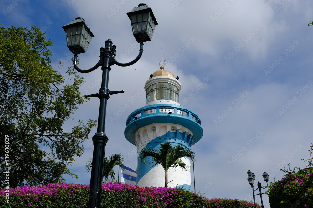 Ecuador Guayaquil - Lighthouse Las Penas - Faro Las Penas