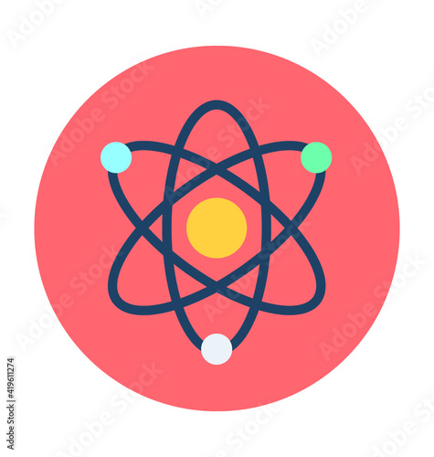 Atom Vector Icon