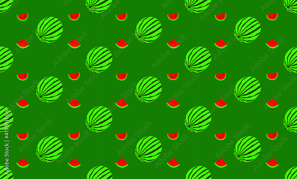 Watermelon pattern seamless background for embellishing Watermelon pattern seamless background for embellishing