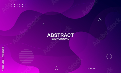 Abstract purple color background. Dynamic shapes composition. Eps10 vector