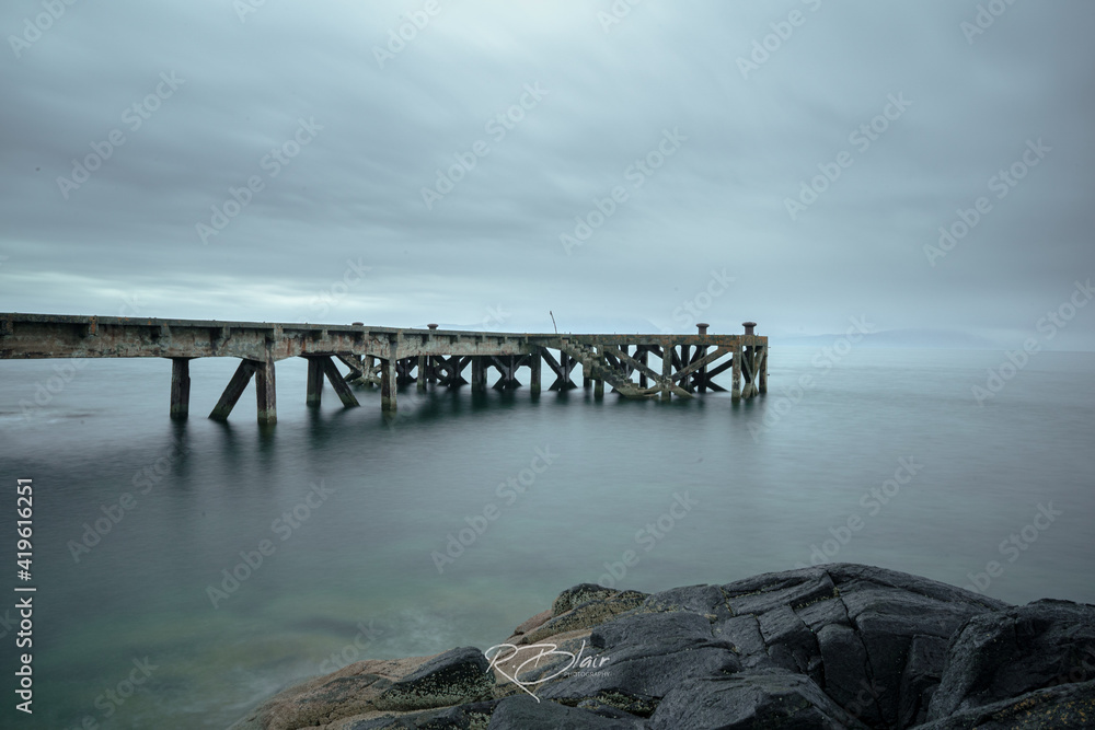 Fototapeta premium Overcast Pier