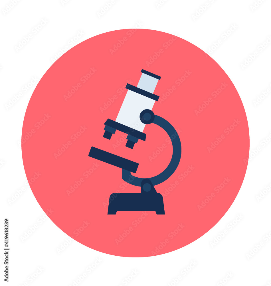Microscope Vector Illustration Microscope Vector Illustration