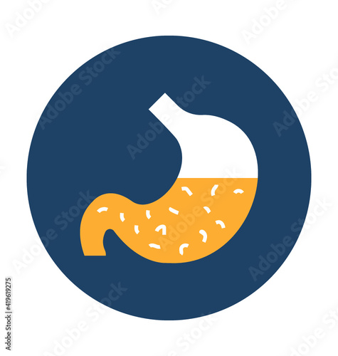 Stomach Vector Illustration