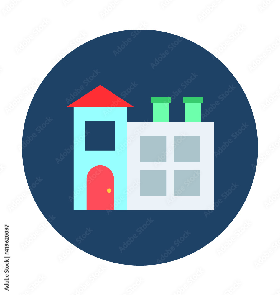 Industry Vector Icon Industry Vector Icon