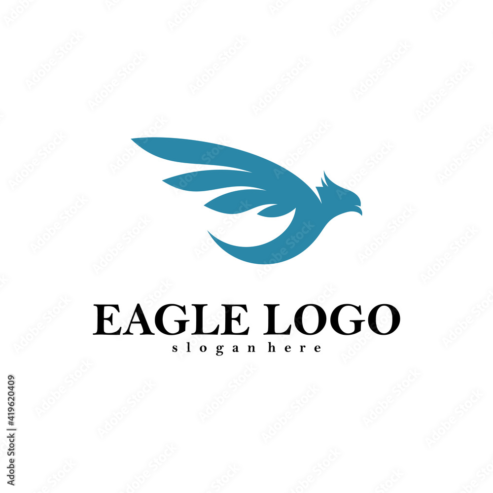 Eagle logo vector design templae Eagle logo vector design templae