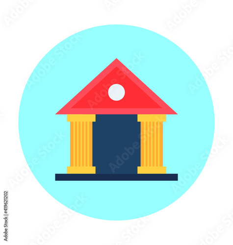 House Building Vector Icon 