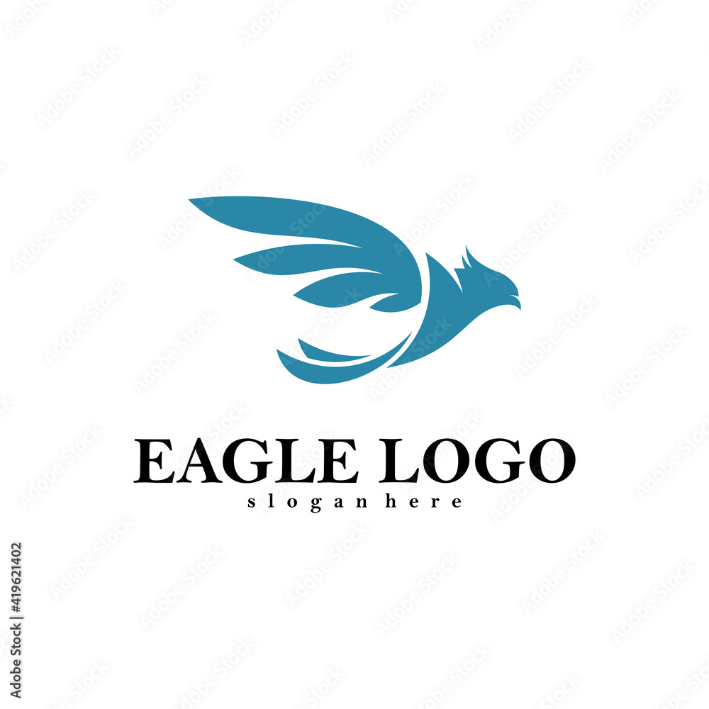 Eagle logo vector design templae Eagle logo vector design templae