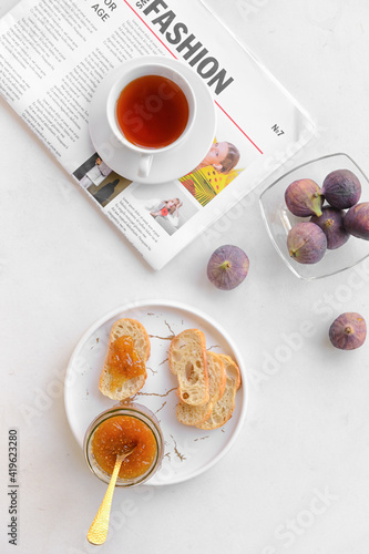 Composition with sweet fig ...