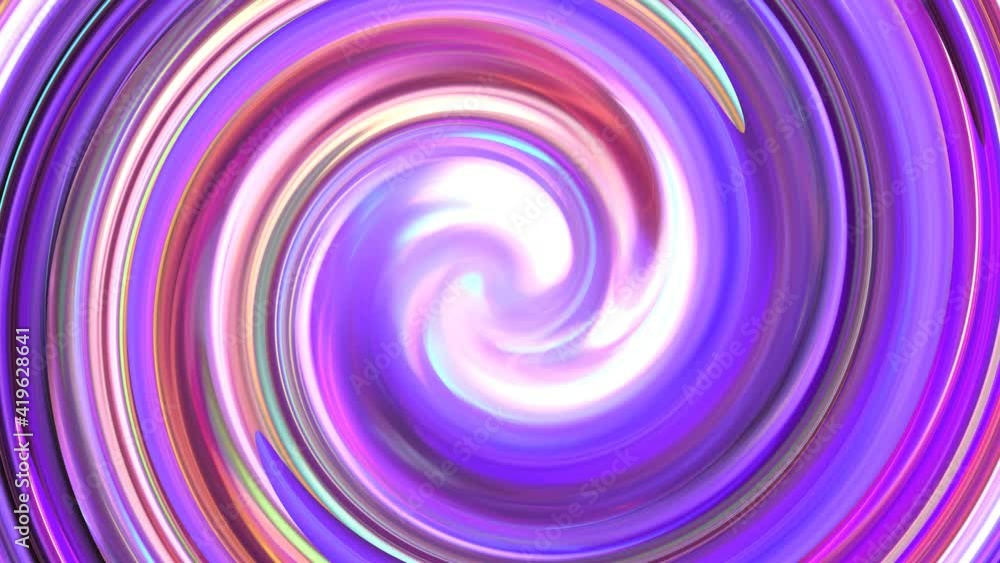 Pastel holographic swirl in infinite rotation animation. Funky iridescence backdrop in retro wave style. Purple, blue and pink neon colors. Rainbow abstract background Pastel holographic swirl in infinite rotation animation. Funky iridescence backdrop in retro wave style. Purple, blue and pink neon colors. Rainbow abstract background