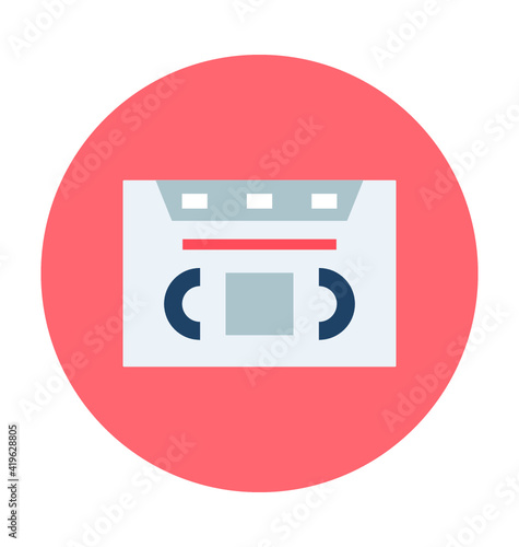 Cassette Vector Illustration