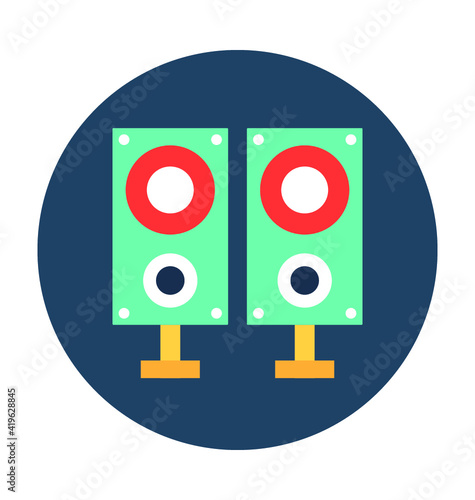 Speaker Vector Illustration