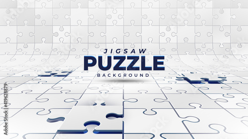 Jigsaw Puzzle Background