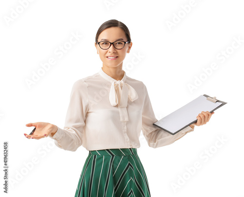Portrait of female psycholo...