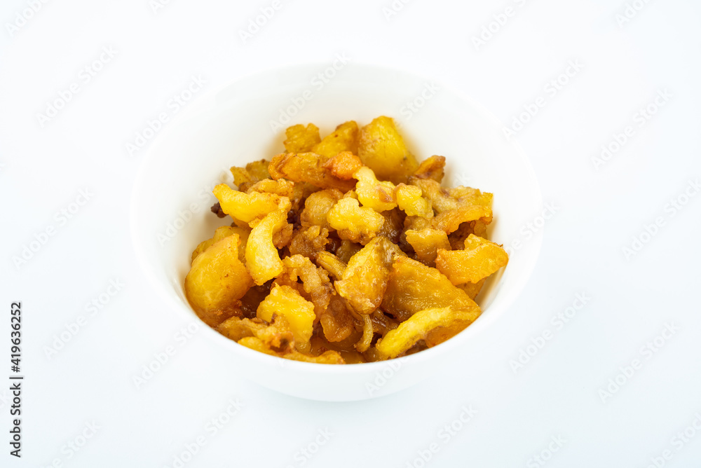 A bowl of chicken butter A bowl of chicken butter