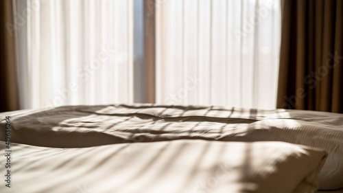 bedroom with a window