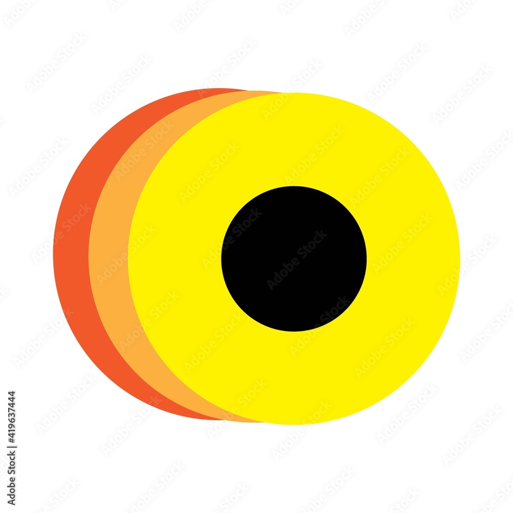 Sun Vector illustration Icon Sun Vector illustration Icon