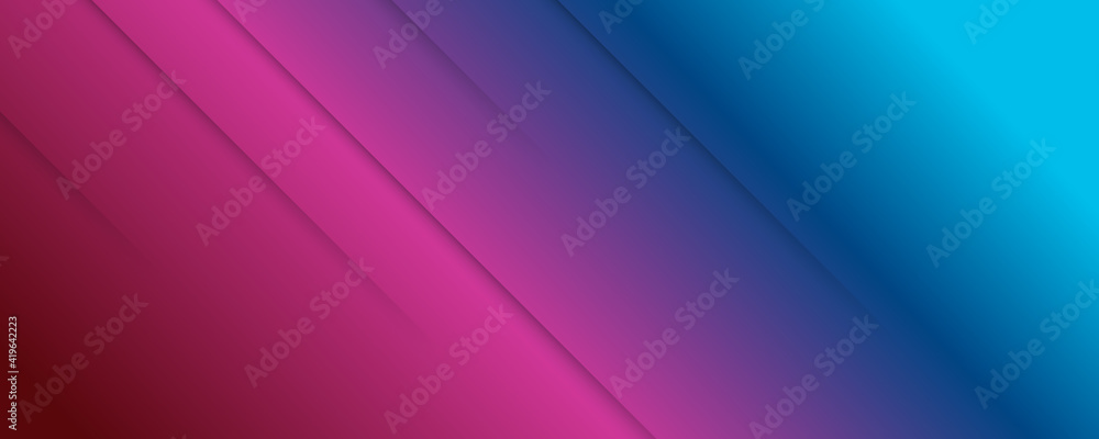 abstract particles dots background banner with stripe lines