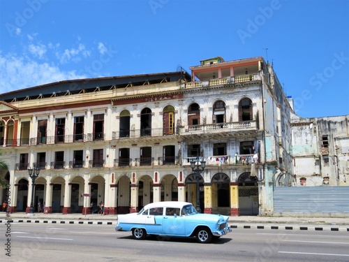Havana city street, Cuba  © Saule