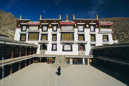 Ganden Palace, Drepung Monastery, Lhasa, Tibet photo