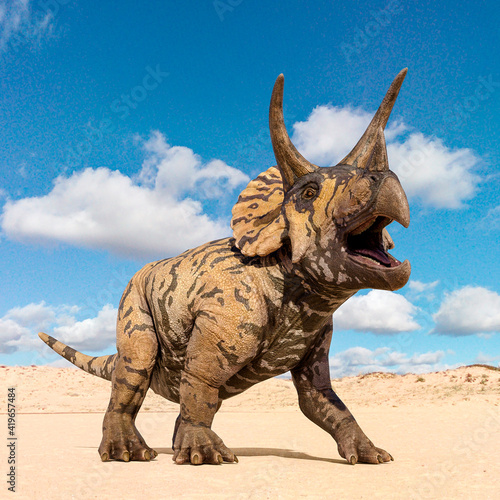 triceratops is calling the others