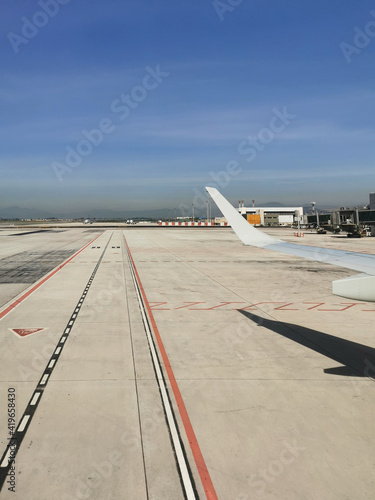 External view of airport in Spain