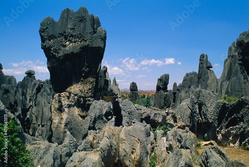 The Stone Forest, near Kunming, Yunnan photo