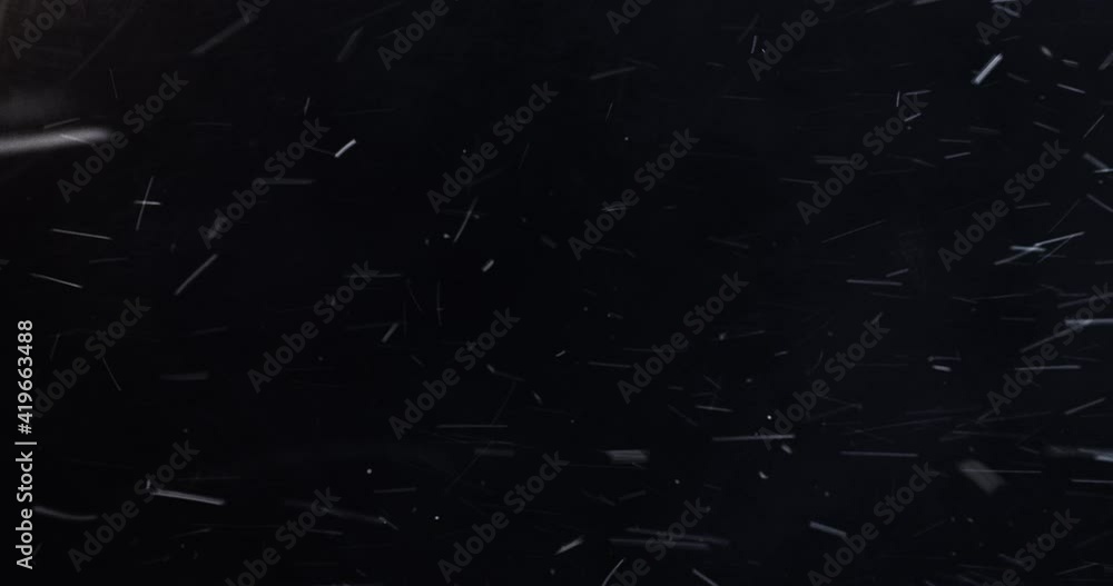 4k Slow-motion VFX Blizzard element. Dense heavy blizzard snowstorm VFX insert in slow-motion on black screen. Black screen Christmas snowstorm. Particles swirling moved by wind. 4k Slow-motion VFX Blizzard element. Dense heavy blizzard snowstorm VFX insert in slow-motion on black screen. Black screen Christmas snowstorm. Particles swirling moved by wind.