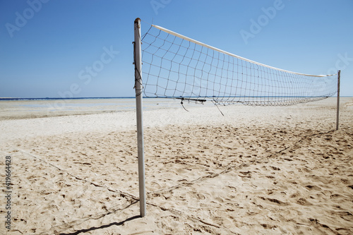 beach soccer by the sea. gates for beach soccer