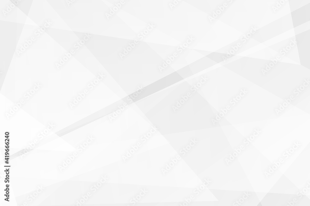 Obraz premium Abstract white and grey on light silver background modern design. Vector illustration EPS 10.