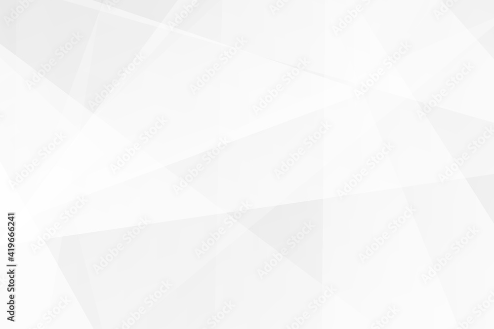 Obraz premium Abstract white and grey on light silver background modern design. Vector illustration EPS 10.