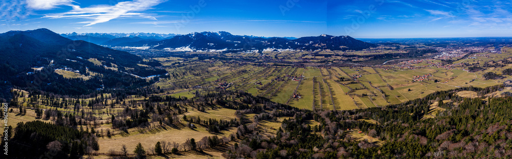 Alpenvorland panorama