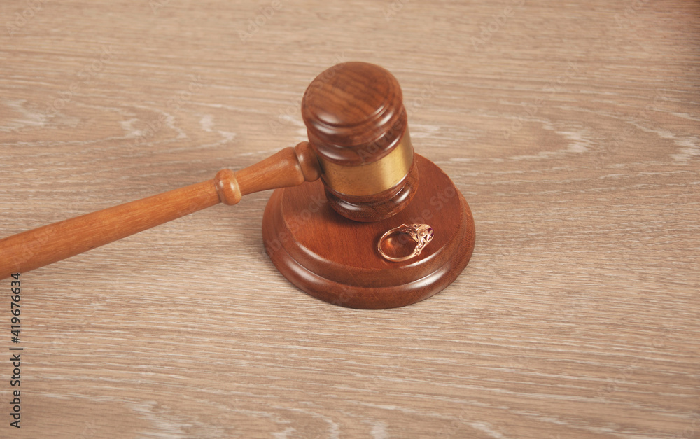 judge and ring judge and ring