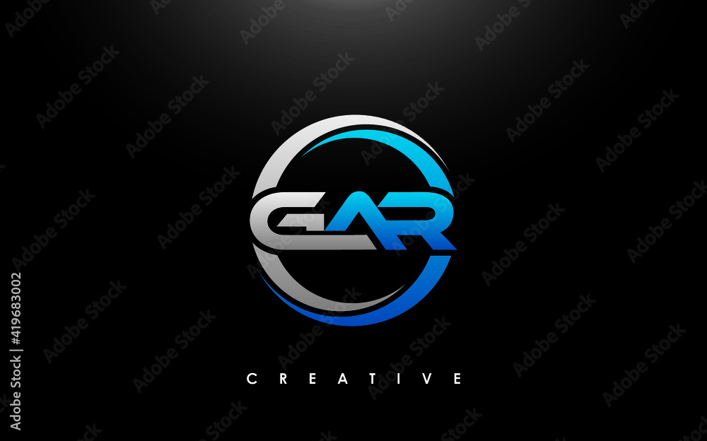 GAR Letter Initial Logo Design Template Vector Illustration GAR Letter Initial Logo Design Template Vector Illustration